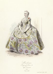 Markýza za vlády Ludvíka XV od French School