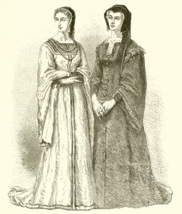 Margaret de Valois a Louise de Savoie od French School