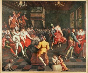 Markéta z Valois ... (malba na plátně) od French School