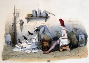 Marianne: rozbor hrušky - karikatura o Ludvíku Filipovi 1 od French School