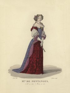 Marie Angelique de Scorailles, vévodkyně z Fontanges, milenka francouzského krále Ludvíka XIV