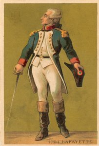 markýz de Lafayette od French School