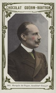 Marquis de Segur, Francouzská akademie (barevné foto) od French School