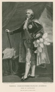 Maršál Charles-Pierre-Francois Augereau od French School