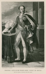 Maršál Guillaume-Marie-Anne, hrabě z Brune od French School