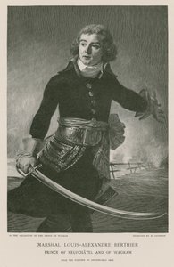 Maršál Louis-Alexandre Berthier od French School