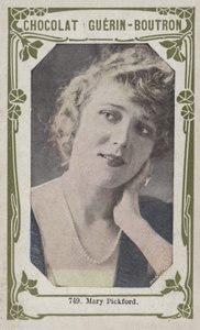 Mary Pickford (barevná fotografie) od French School
