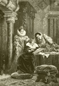 Mary de Medici, Concini a Leonara Galigai od French School