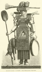 Řecké maškarády, La Vivandiere (rytina) od French School