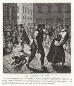Masakry v Lyonu, Francouzská revoluce, prosinec 1793 od French School