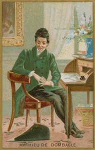 Mathieu de Dombasle od French School