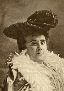 Matilde Serao (1856-1927) (litho) od French School