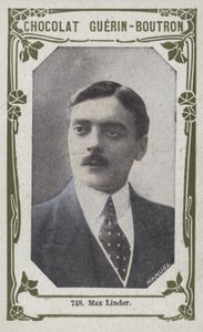 Max Linder (barevné foto) od French School