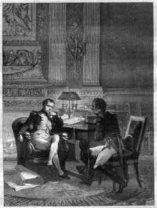 Maximilien Sebastien Foy (1775 - 1825), francouzský generál, hlásící císaři Napoleonovi I. o situaci na liniích Torres Vedras od French School