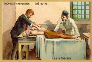 Medicína (chromolitho) od French School