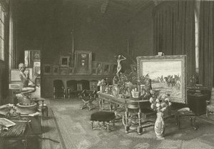 Meissoniers Atelier (hlubotisk) od French School