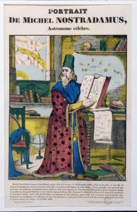 Michel Nostradame (Nostradamus) (1502-66) kolem 1840 od French School
