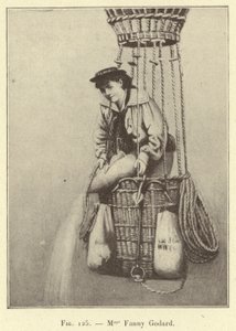 Mme Fanny Godard (rytina) od French School