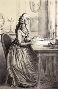 Mme Roland (1754 - 1793) - v „Historické galerii francouzské revoluce“ od Albera Maurina od French School