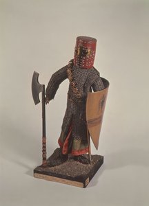 Model rytíře v době Filipa-Augusta (1165-1223) od French School