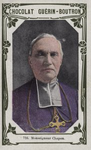 Monsignor Chapon (barevná fotografie) od French School