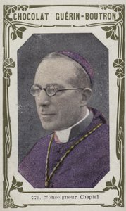 Monseigneur Chaptal (barevná fotografie) od French School