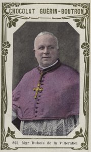 Monsignor Dubois de la Villerabel (barevná fotografie) od French School