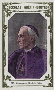 Monsignor H de la Celle (barevná fotografie) od French School
