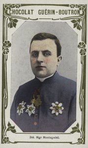 Monseigneur Montagnini (barevná fotografie) od French School