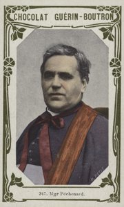 Monsignor Pechenard (barevná fotografie) od French School