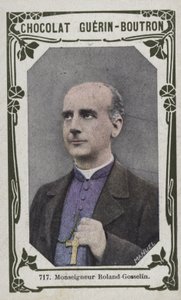 Monseigneur Roland-Gosselin (barevné foto) od French School