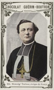 Monsignor Turinaz, biskup z Nancy (barevná fotografie) od French School