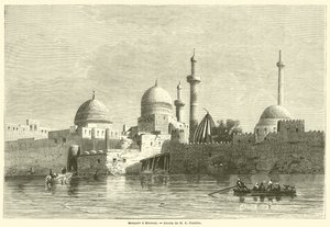 Mosquee a Mossoul (rytina) od French School