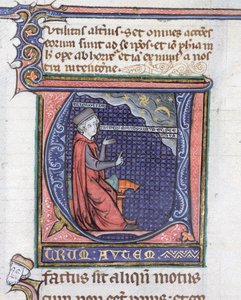 Ms 3469 Iluminace z fyziky od Aristotela (384-322 př.nl) od French School