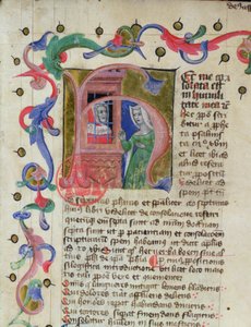 Paní 3859 miniatura filozofa Boethia (cca 480-524) ve vězení od French School