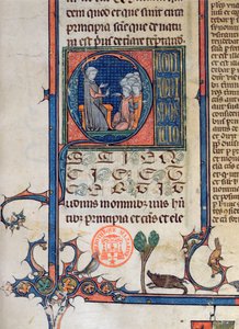 Ms 870 fo.5 School Scene, 1494 od French School