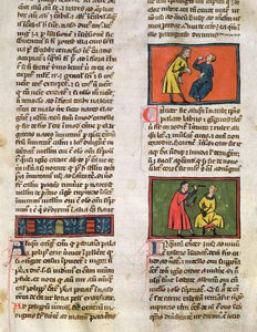 Paní H 89 Lékaři a pacienti, z edice Book of Surgery od Rogiera de Salerne od French School