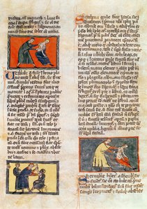Paní H 89 fol. 17r Chirurgie, z vydání „Knihy chirurgie“ od Rogiera de Salerne od French School