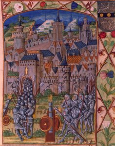 Paní Royal 20 E.III fol. 152v The Capture of Evreux, from 