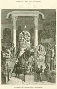 Leiden Museum, Hall of Asian Monuments (rytina) od French School