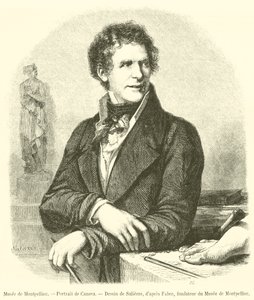 Montpellier Museum, Portrét Canova (rytina) od French School