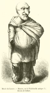 Muzeum Louvre, Maccus nebo starožitný Polichinelle (rytina) od French School