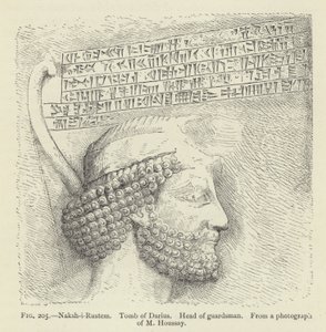 Naksh-i-Rustem, hrobka Dariuse, vedoucího strážce od French School