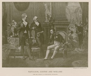 Napoleon, Goethe a Wieland od French School