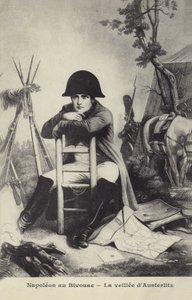 Napoleon v bivaku od French School