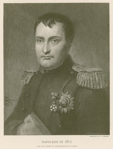 Napoleon v roce 1813 od French School