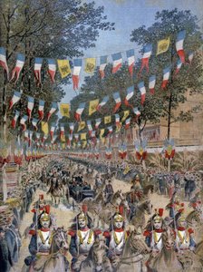 Nicholas Romanov v Nice od French School
