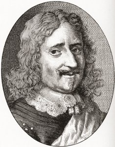 Nicolas V de Neufville de Villeroy, 1. vévoda z Villeroy, 1598 1685. Francouzský šlechtic a maršál Francie. Z Les Heures Libres vydané v roce 1908. od French School