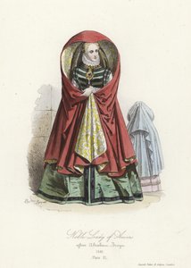 Vznešená paní z Antverp od French School