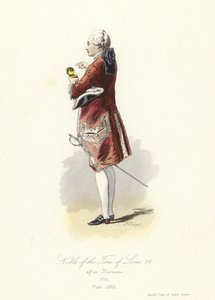 Šlechtic doby francouzského Ludvíka XVI od French School
